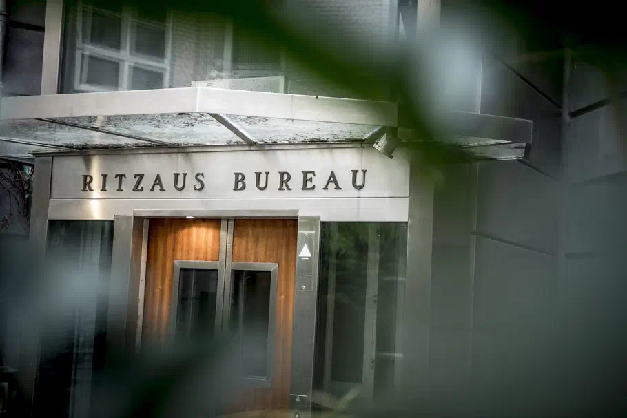 indgangen til Ritzau